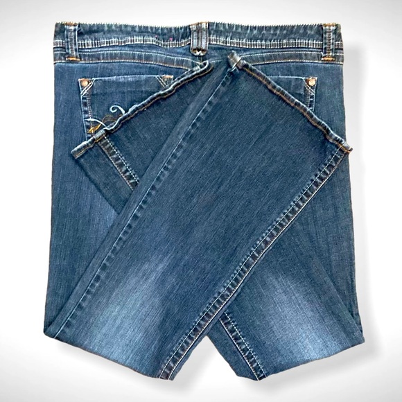 Candies Y2K Flare Wide Leg Juniors Jeans - Picture 6 of 8